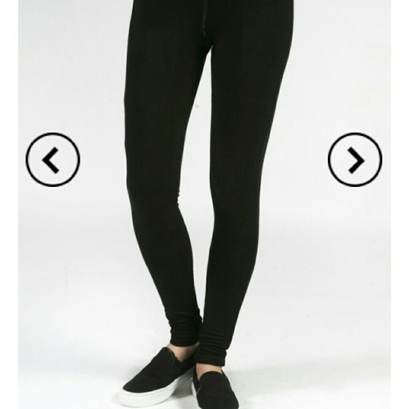 French Terry fitted drawstrings pants 🎁 sale🎁 - Picture 2 of 4